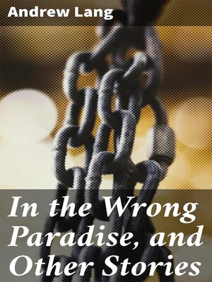 cover image of In the Wrong Paradise, and Other Stories